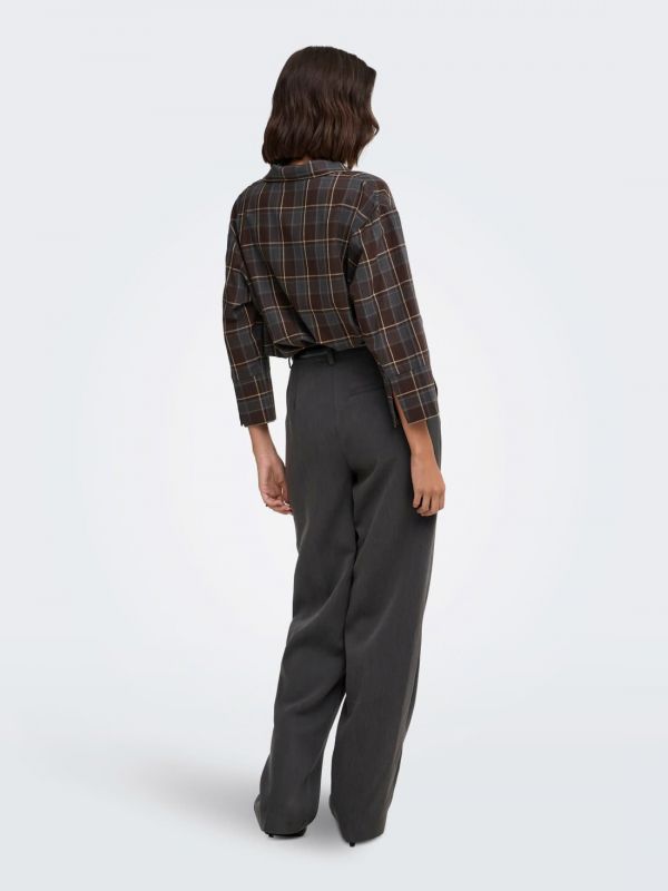 Camicia manica lunga Jdy - cioccolato