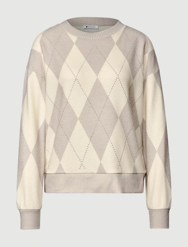 Maglia manica lunga Street One - sand