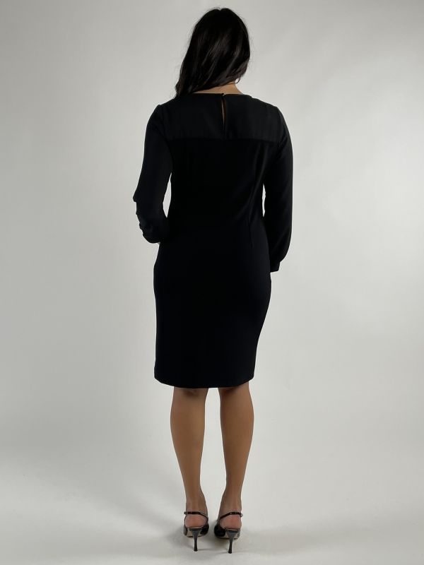 Abito curvy Rinascimento Curvy - nero