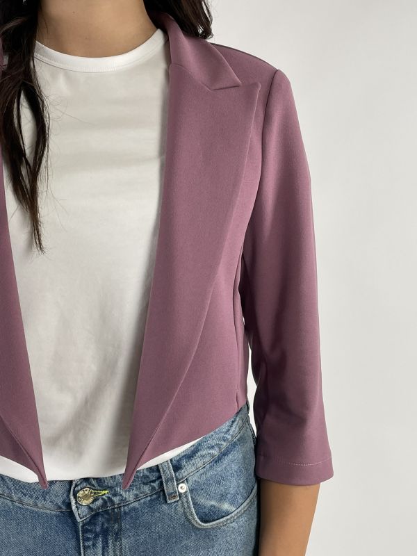 Giacca curvy Rinascimento Curvy - rosa antico
