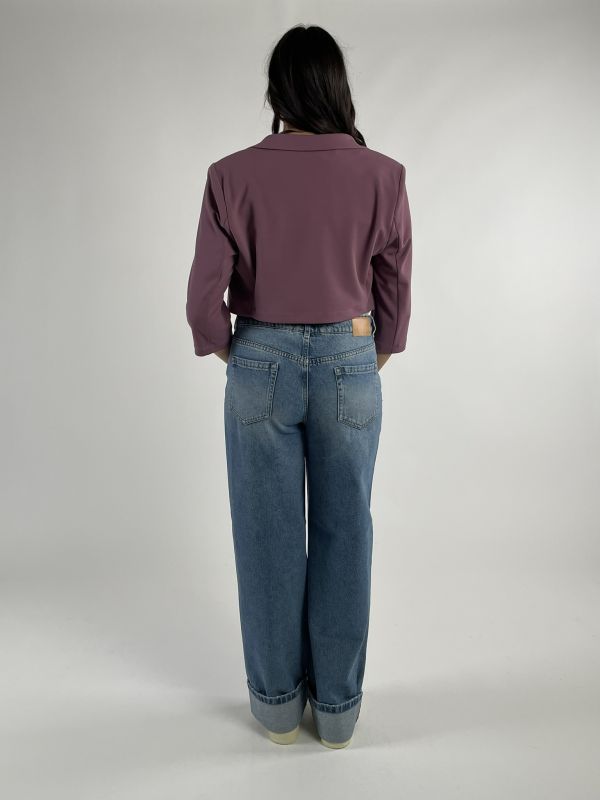 Giacca curvy Rinascimento Curvy - rosa antico