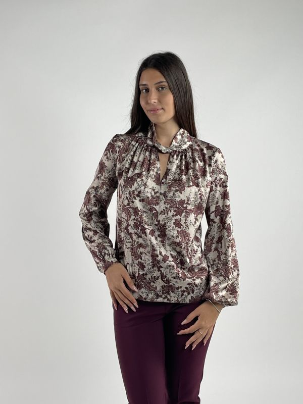 Camicia manica lunga giovane Rinascimento - tortora