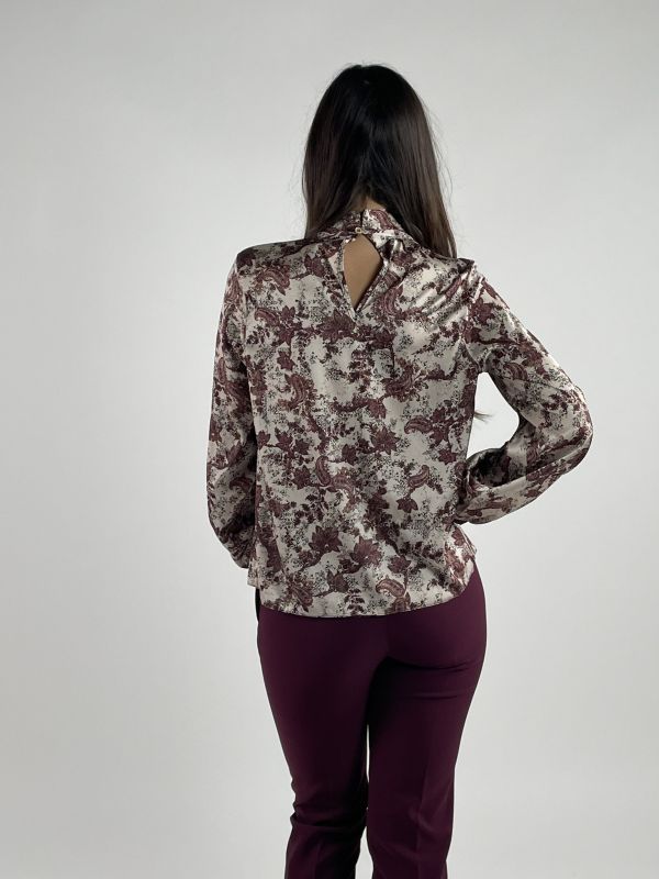 Camicia manica lunga giovane Rinascimento - tortora