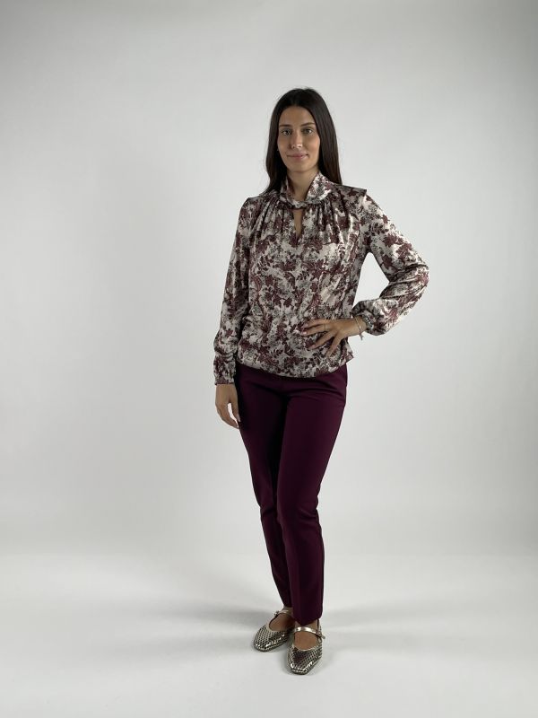 Camicia manica lunga giovane Rinascimento - tortora