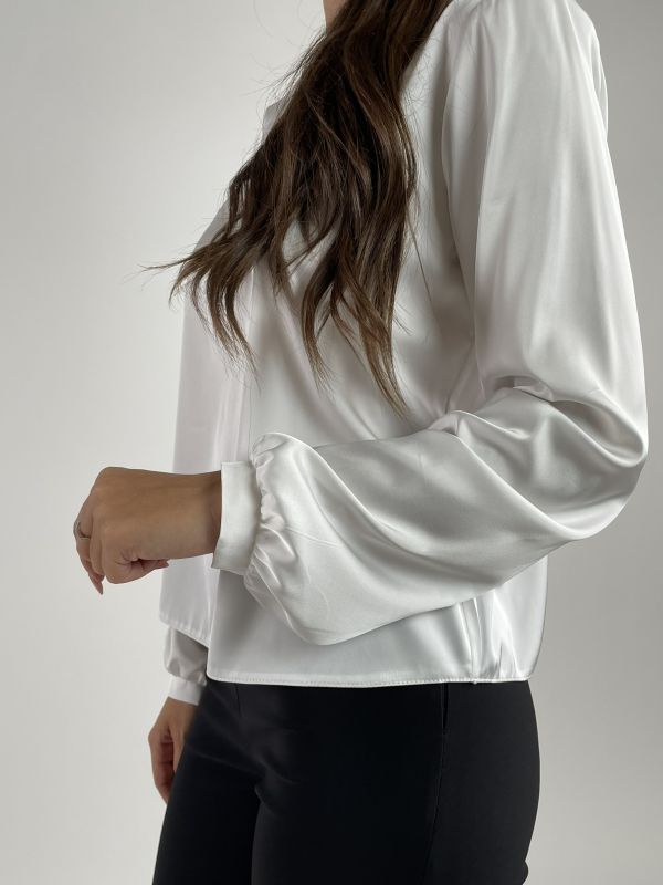 Camicia manica lunga giovane Rinascimento - bianco