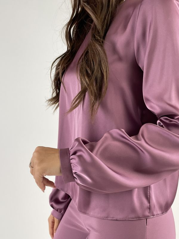 Camicia manica lunga giovane Rinascimento - rosa antico