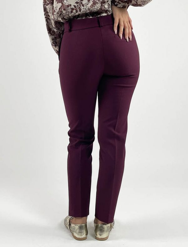 Pantalone Rinascimento - bordeaux