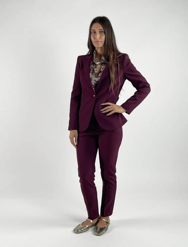 Pantalone Rinascimento - bordeaux