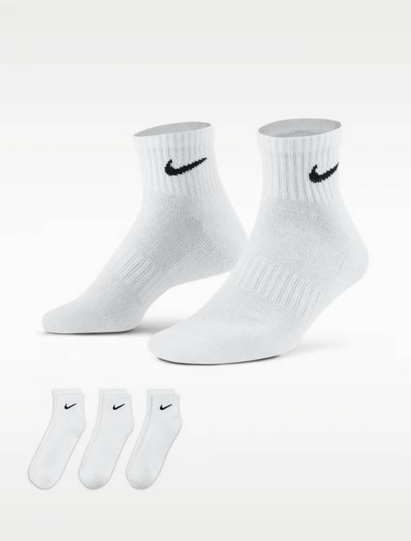 Calzini sneakers sport Nike - bianco
