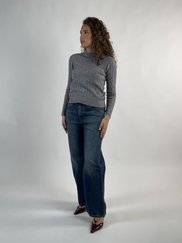 Maglia manica lunga Knit - San Babila - grigio