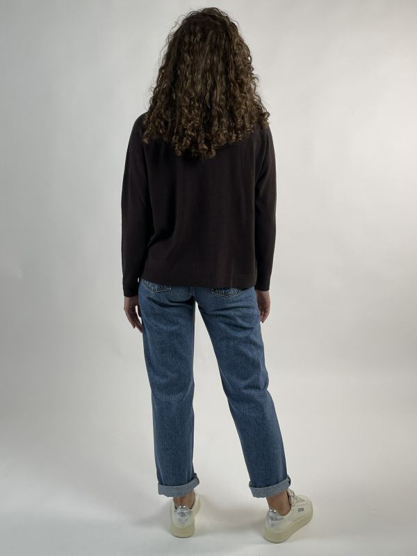 Cardigan Knit - San Babila - cioccolato