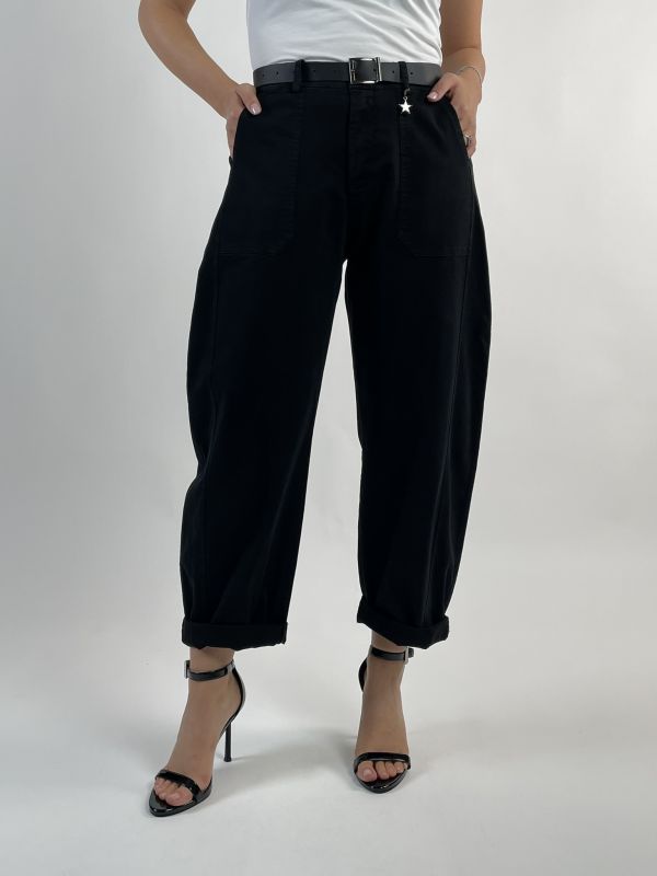 Pantalone Susy Mix - nero