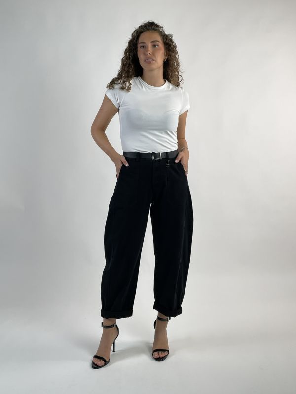Pantalone Susy Mix - nero