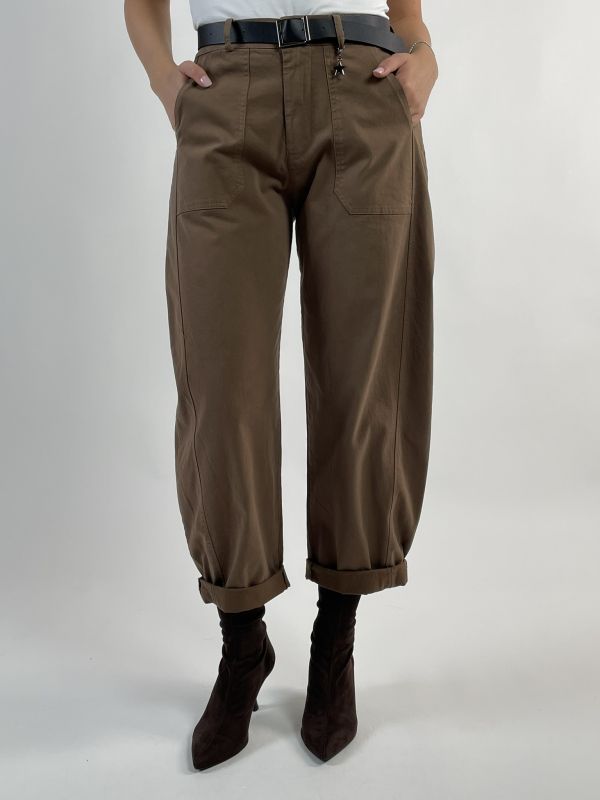 Pantalone Susy Mix - tabacco