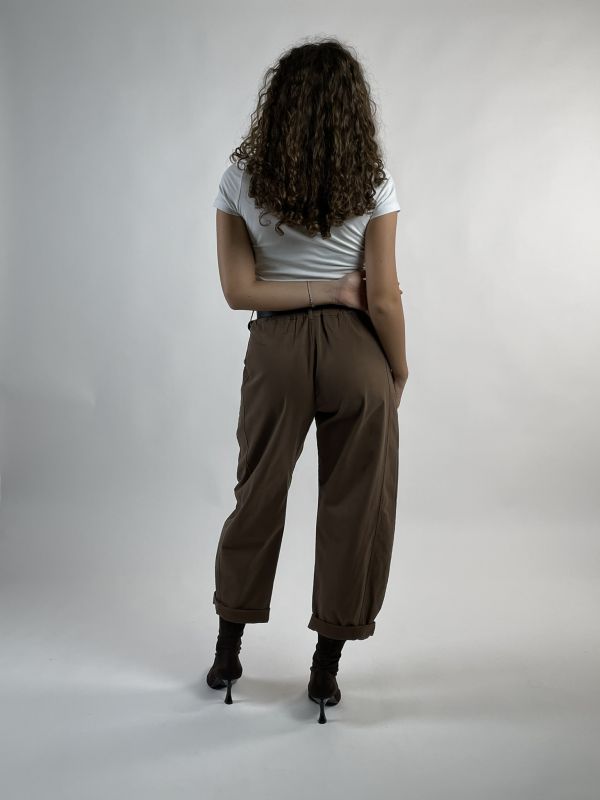 Pantalone Susy Mix - tabacco