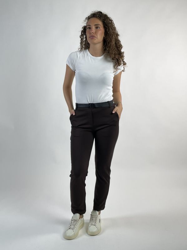 Pantalone Susy Mix - moro