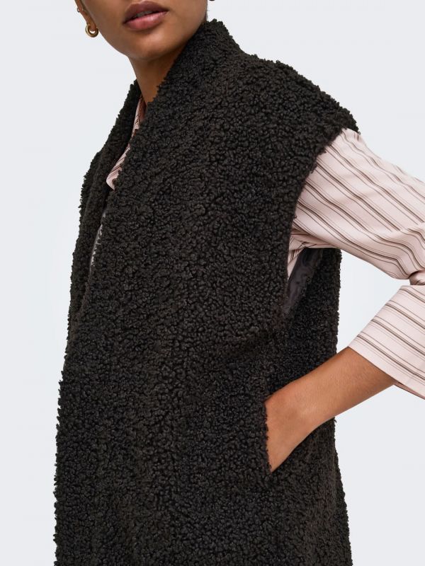 Gilet Only - marrone