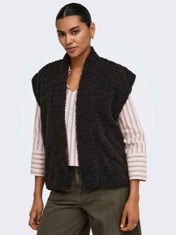 Gilet Only - marrone