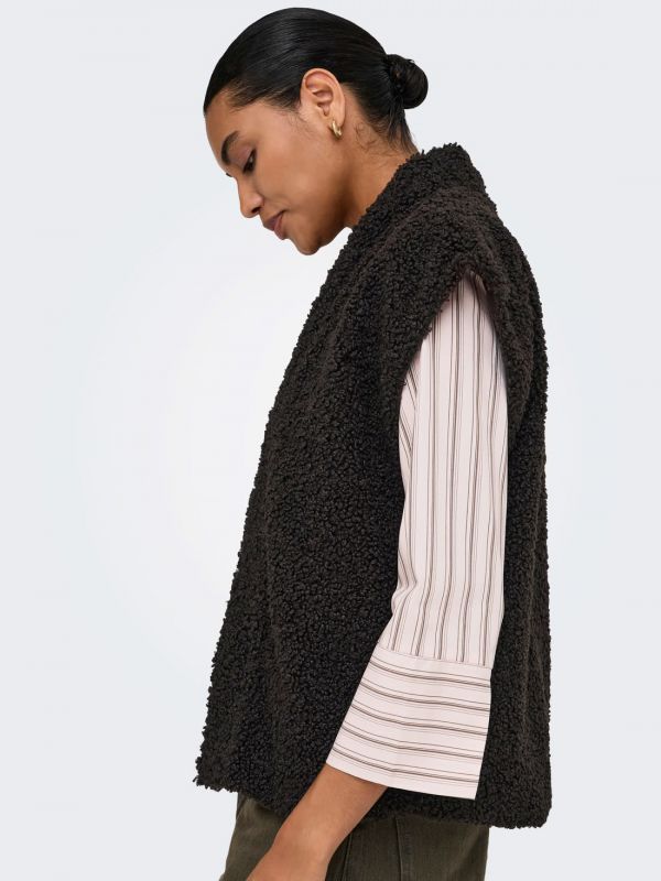 Gilet Only - marrone