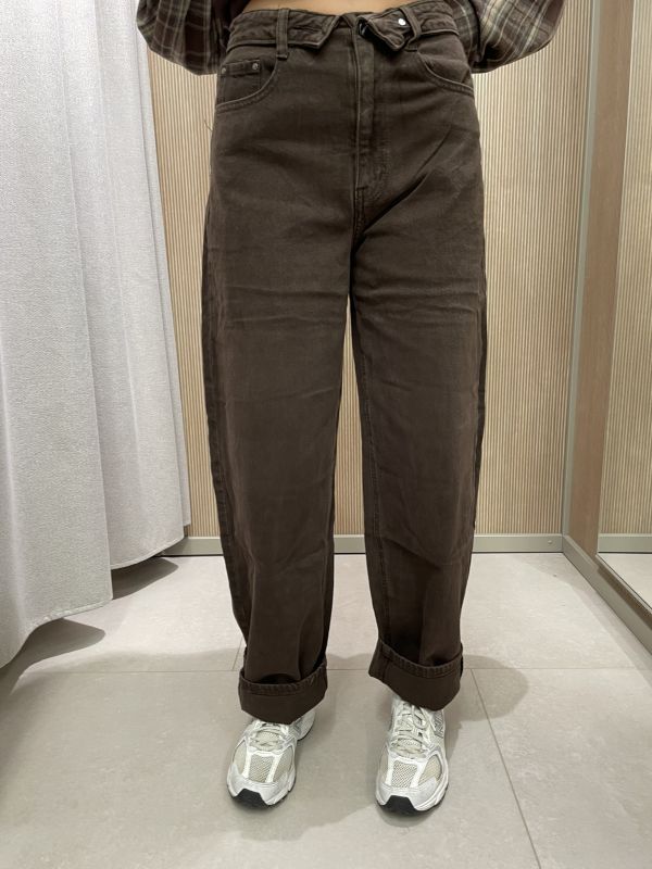 Pantalone jeans Auda - marrone