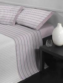 Completo Lenzuola 1 Piazza E Mezza Leopardate | 3 Pezzi 100% Cotone | Made In Italy Per Materasso 120x200