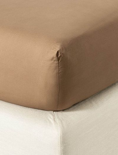 Lenzuola con angoli 2 piazze Zucchi - cacao