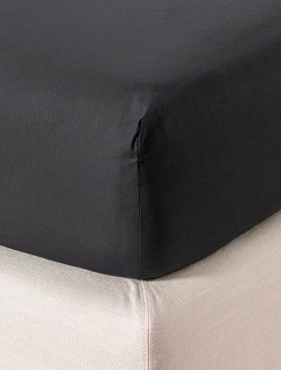 Lenzuola con angoli 2 piazze Zucchi - black