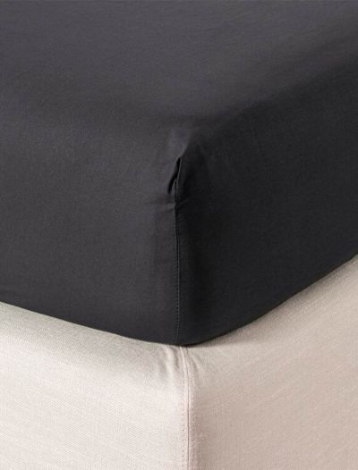 Lenzuola con angoli 2 piazze Zucchi - black