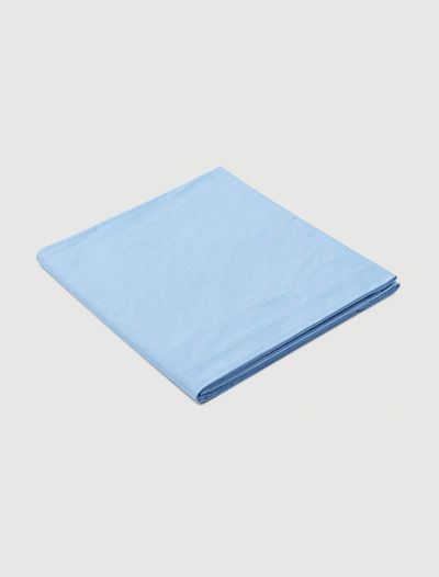 Lenzuola piana 2 piazze Zucchi - cielo