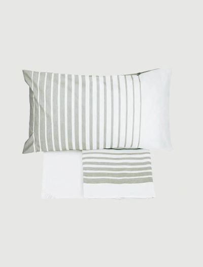 Completo lenzuola 2 piazze Naturae - grigio