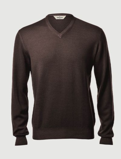 Pullover manica lunga Gran Sasso - moro