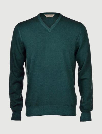 Pullover manica lunga Gran Sasso - verde