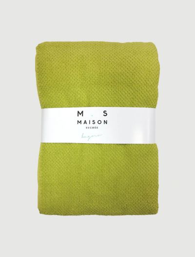 Telo doccia Maison Sucree - verde acido