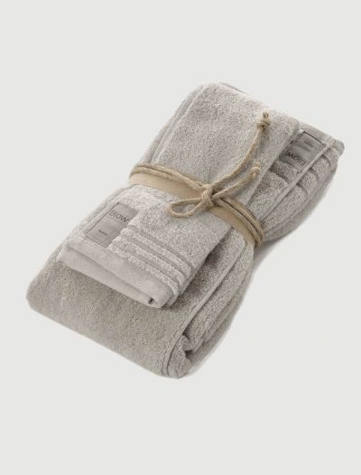 Completo asciugamani Fazzini - perla