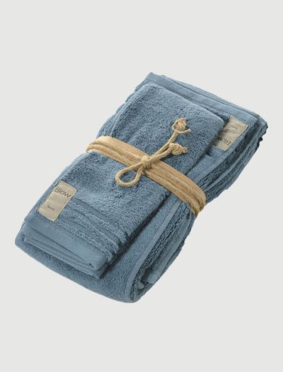 Completo asciugamani Fazzini - petrolio