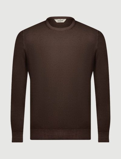 Pullover manica lunga Gran Sasso - moro