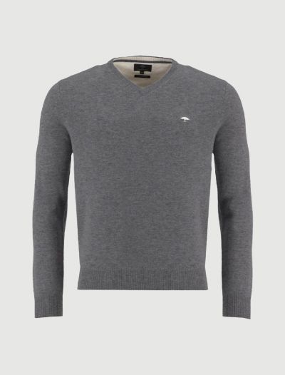 Pullover manica lunga Fynch-hatton - antracite