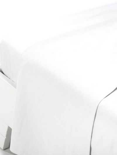 Lenzuola piana 2 piazze Caleffi - bianco