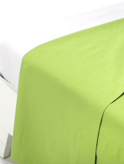 Lenzuola piana 2 piazze Caleffi - menta