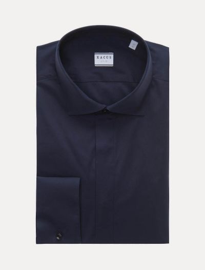 Camicia manica lunga Xacus - blu