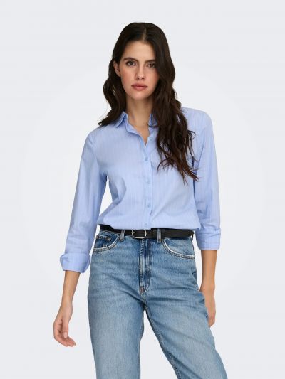 Camicia manica lunga giovane Jdy - azzurro