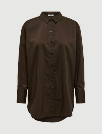 Camicia manica lunga giovane Jdy - marrone