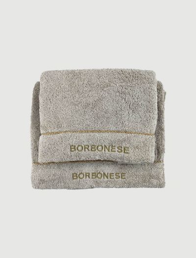 Completo asciugamani Borbonese - nocciola