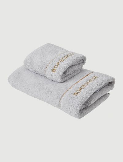 Completo asciugamani Borbonese - perla