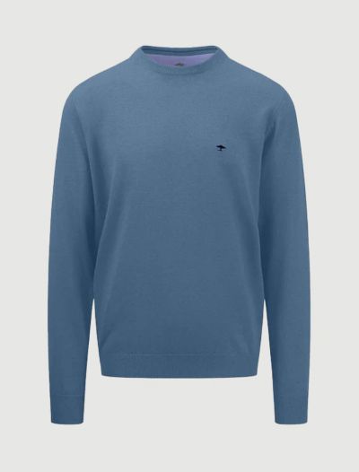 Maglia manica lunga casual Fynch-hatton - cielo