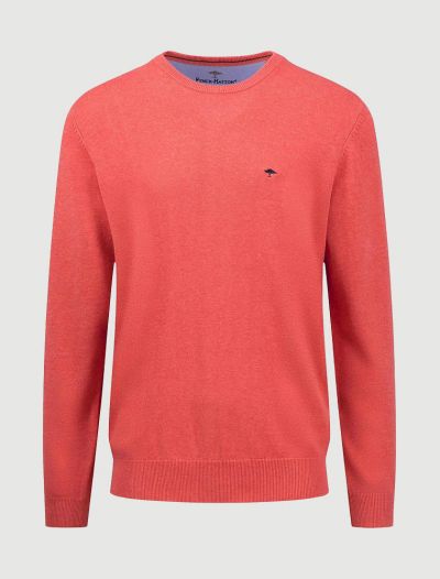 Maglia manica lunga casual Fynch-hatton - corallo