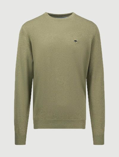 Maglia manica lunga casual Fynch-hatton - salvia