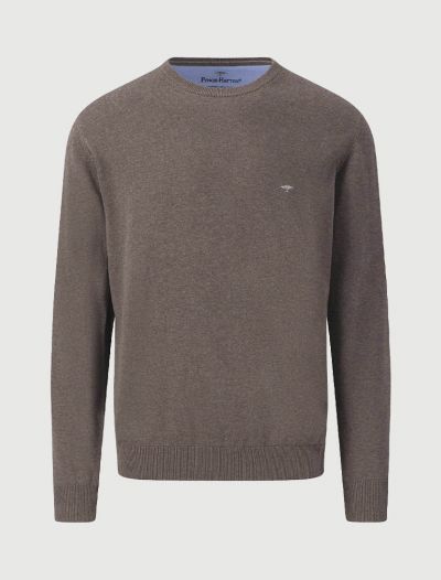 Maglia manica lunga casual Fynch-hatton - terra