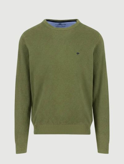 Maglia manica lunga casual Fynch-hatton - avocado