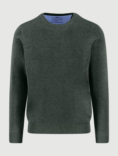 Maglia manica lunga casual Fynch-hatton - pino